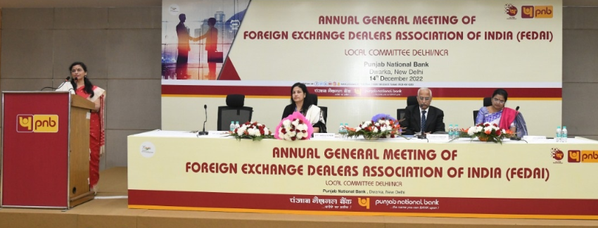  Punjab National Bank hosts the Annual General Meeting of FEDAI – Local Chapter Delhi/NCR