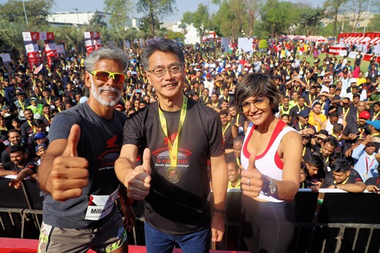  Manesar comes alive with the first edition of Honda Manesar Half Marathon