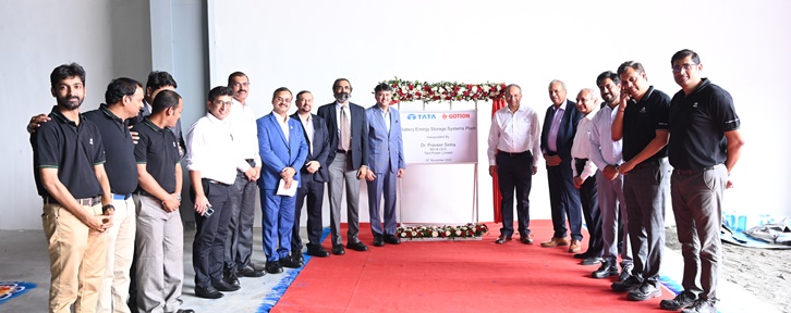  Tata Power receives the first set of BESS from TATA AutoComp for its Energy Storage Park