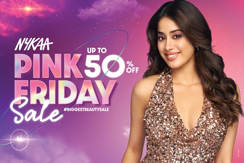  NYKAA’S ANNUAL PINK FRIDAY SALE IS BACK WITH THE YEAR’S BIGGEST DEALS!
