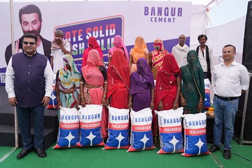  Bangur Cement to donate more than Five Lakh Kilos of cement as part of its ‘Vote Solid, Desh Solid’ campaign