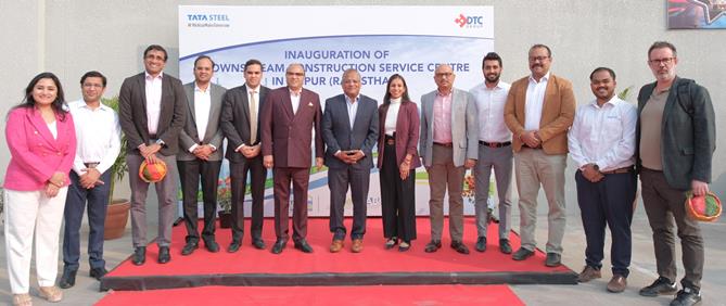  Tata Steel Inaugurates Fully Automated Construction Service Centre in Jaipur, Rajasthan