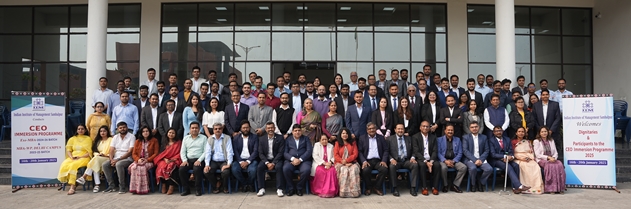  IIM Sambalpur Hosts CEO Immersion Programme for Working Professionals